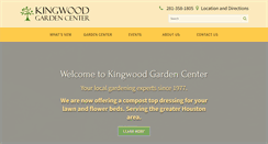 Desktop Screenshot of kingwoodgardencenter.com